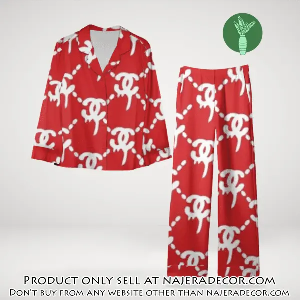 Trending luxury chanel satin pajama set pjs1038 njr3812810